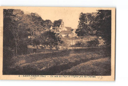 SAINT FIRMIN - Un Coin Du Pays Et L'Eglise Pris Du Château - Très Bon état - Other & Unclassified