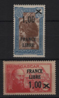 Madagascar - N°259 + 260 - ** Neufs Sans Charniere - Cote 44€ - Neufs