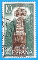 España. Spain. 1971. Edifil # 2053. Año Santo Compostelano. Cruz De Roncesvalles. Navarra - Gebraucht