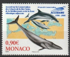 MONACO ( MC - 636 ) 2006 N° YVERT ET TELLIER N° 2554 Neuf - Cétacés Baleines - Unused Stamps