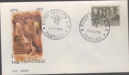 ITALIA - ITALIE - ITALY - 1973 - Bicentenario Della Morte Di Luigi Vanvitelli - FDC Roma - FDC