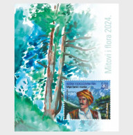 Bosnia / Bosnië - Postfris / MNH - Sheet Myths And Flora 2024 - Bosnië En Herzegovina