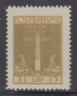 Italy - FIUME - Sassone N. 200 - MH* - Linguellato Difetto - Fiume