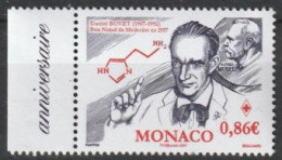 Monaco - YT N° 2572  - 2006 - Daniel Bovet - Prix Nobel De Médecine - Ongebruikt