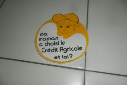 AUTOCOLLANTS PUB CREDIT AGRICOLE - Stickers