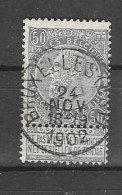 63 Bruxelles ( Est ) - 1893-1900 Fine Barbe