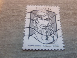 Type Marianne De Ciappa Et Kawena Et La Jeunesse - Ecopli - Yt 5014 - Gris - Oblitéré - Année 2016 - - 2013-2018 Marianne Of Ciappa-Kawena