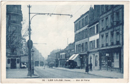 CPA LES LILAS  (SEINE SAINT-DENIS)  RUE DE PARIS - Les Lilas