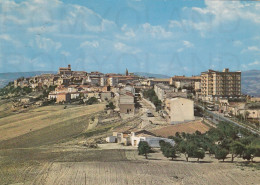 CARTOLINA  C18 TROIA,FOGGIA,PUGLIA-PANORAMA-STORIA,MEMORIA,CULTURA,RELIGIONE,IMPERO ROMANO,BELLA ITALIA,VIAGGIATA 1978 - Foggia