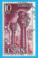 España. Spain. 1975. Edifil # 2299. Monasterio De San Juan De La Peña. Capiteles - Oblitérés