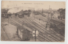 CPA-VAL D'OISE ARGENTEUIL La Gare De Triage- Circulée - 1916-Animée(Sans Timbre) - Argenteuil