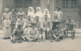 Marseille (13) Carte Photo 1917 Hôpital Auxiliaire Du Territoire N° 201 Salle N° 12 Spahis, Tirailleur, Chasseur, Amputé - Non Classés