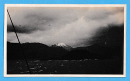 901 ARGENTINA TIERRA DEL FUEGO BAHÍA GARIBALDI MOUNTAINS REAL PHOTO - Amérique