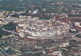 CARTOLINA  C18 LOCOROTONDO,BARI,PUGLIA-PANORAMA AEREO-STORIA,MEMORIA,CULTURA,RELIGIONE,BELLA ITALIA,VIAGGIATA 1976 - Bari