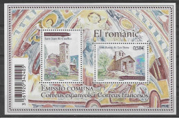 French Andorra 2010 - Romanic Bloc Mnh** - Ungebraucht