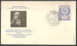 .Yugoslavia, 1962-03-23, Croatia, Zagreb, Meteorology, Seismology, Mohorovicic, Special Postmark & Cover - Sonstige & Ohne Zuordnung