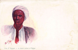 Egypt - A Black Native Of Egypt - Publ. Borelli  - Personen