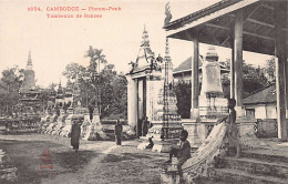 Cambodge - PHNOM PENH - Tombeaux De Bonzes - Ed. P. Dieulefils 1624 - Cambogia