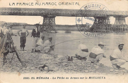 Maroc - MERADA - La Pêche En Armes Sur La Moulouya - Ed. Boumendil (Taourit) 1085 - Autres & Non Classés
