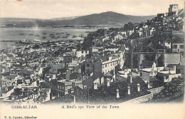 GIBRALTAR - A Bird's Eye View Of The Town. - Gibraltar