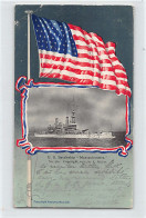 United States - U.S. Battleship Massachusetts - Publ. E. Muller Year 1901 - ONE CORNER FOLDED - Guerra