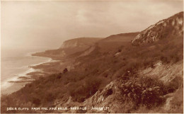 England - HASTINGS (Sx) Cliffs From The Fire Hills - REAL PHOTO - Publ. Judges 9601 - Hastings
