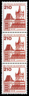 BRD DS BURGEN U. SCHLÖSSER Nr 998R Postfrisch 3ER STR X278C06 - Unused Stamps