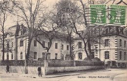 JUDAICA - Switzerland - GENEVA - Rothschild Hospital - Publ. C.P.N.  - Jewish