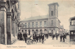 England - CAMBORNE - Market Square - T. Moffatt Sausage Manufacturer Delivery Cart - Other & Unclassified