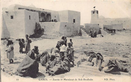 Tunisie - GABÈS - Zaonia Et Marabout De Sidi-Boulbaba - Tunesië