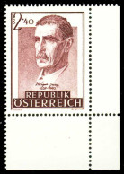 ÖSTERREICH 1957 Nr 1032 Postfrisch ECKE-URE X336B32 - Unused Stamps