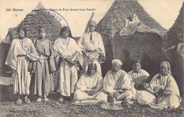 Maroc - Femmes - Types Du Pays Devant Leur Gourbi - Ed. L. Daygallier 838 - Other & Unclassified