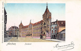 Aachen (NW) Postamt Verlag Kunstanstalt Karl Braun Und Co München - Aachen