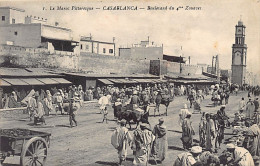 CASABLANCA - Boulevard Du 4ème Zouaves - Ed. P. Grébert 1 - Casablanca