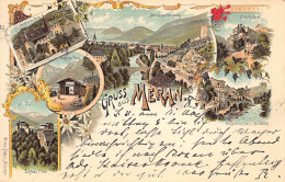 MERANO - Litografia - Ed. Ottmar Zieher - Anno 1898 - Merano