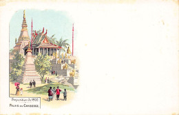 Cambodge - Palais Du Cambodge à L'Exposition Universelle De 1900 - Ed. Inconnu - Camboya