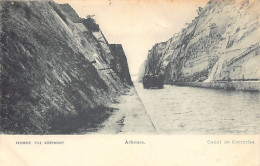 Greece - Corinth Canal - Publ. A. Pallis & Cie  - Griechenland