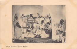 ALGER - Café Maure - Ed. VOLLENWEIDER 38 - Alger