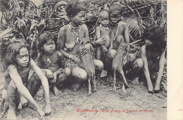 Malaysia - ETHNIC NUDE - Wild Group Of Sakais In Perak - Publ. Max H. Hilckes 180 - Malasia