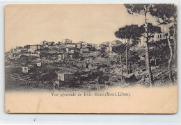 Liban - BEIT MERY - Vue Générale - Ed. Inconnu 49 - Líbano