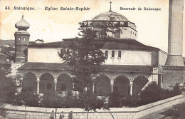 Greece - THESSALONIKI - Saint Sophia Church - Publ. Matarasso Saragoussi & Rousso 44 - Grecia