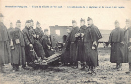 Brasschaat Polygoon - Cours De L'école De Tir 1908 - Les Adjudants Du 3e Régiment Et Le Canon à Tir Rapide - Onbekende U - Brasschaat