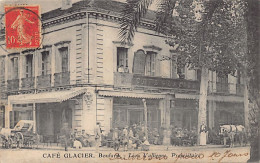 Algérie - BOUFARIK - Café Glacier Léon Valienne - Ed. Inconnu  - Autres & Non Classés