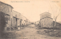 Algérie - HAUSSONVILLERS Naciria - Grand'Rue - Ed. J. Geiser 4 - Autres & Non Classés