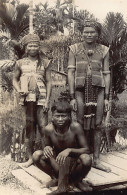 Malaysia - BORNEO - Dayaks - REAL PHOTO - Publ. Unknown  - Malasia