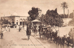 Tunisie - TUNIS - L'arrivée Du Bey, Place De La Casbah - Ed. ND Phot. Neurdein 177 - Tunisie