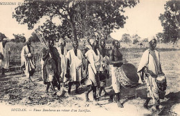 Mali - Vieux Indigènes Bambaras Au Retour D'un Sacrifice - Ed. Soeurs Missionnaires De Notre-Dame D'Alger  - Malí