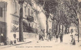 MILIANA - Mairie Et Rue St-Jean - Autres & Non Classés