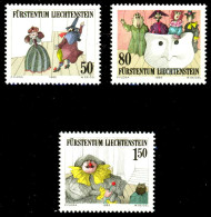 LIECHTENSTEIN 1985 Nr 887-889 Postfrisch SB46306 - Nuevos