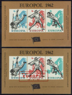 Belgie 1962 -  OBP E84/85 - EUROPOL Brussel - Atletiek